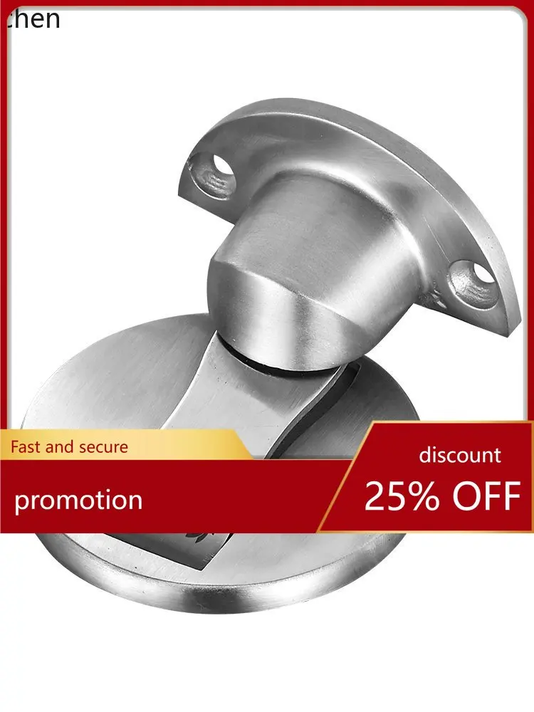 

Zml door stopper without punching bathroom strong magnet rear anti-collision door stopper new arrival door stopper