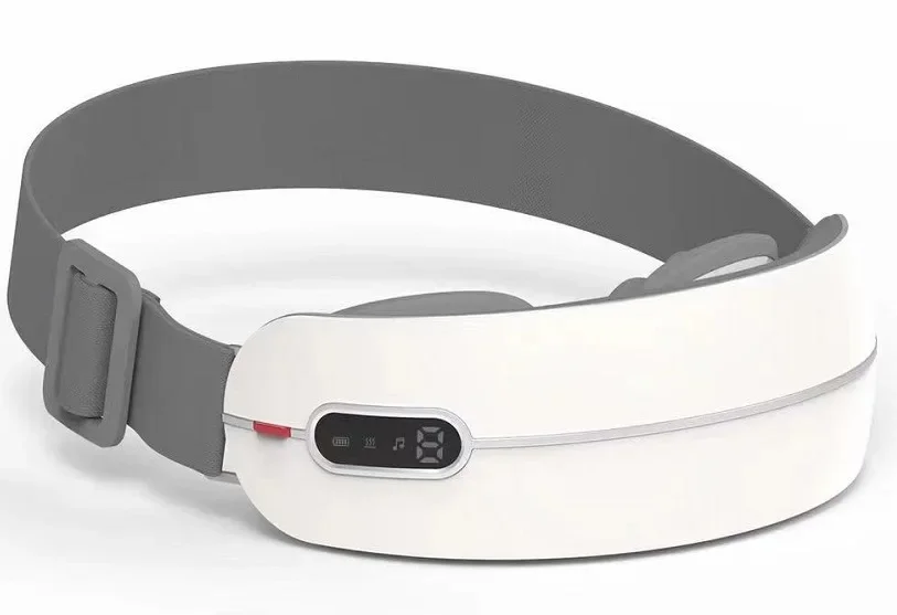 

Customizable Heated Eye Massager with Bluetooth Music Airbag Vibrating Eye Care Instrument Hot Compress Migraine Smart