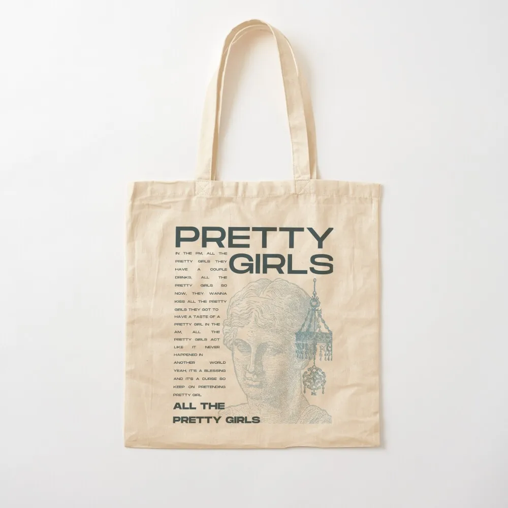 Reneé Rapp Pretty Girls - Snow Angel Tote Bag canvas tote Canvas female bag Shopping bags