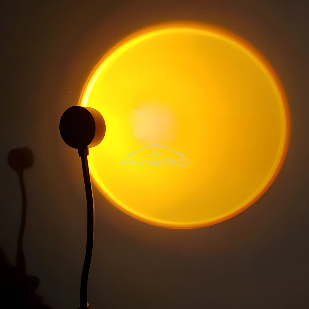 Usb Sunset Lamp Colorful Gradient Led Home Background Decoration Photography Mood Lights Flexible Decorative Atmosphere Lamps