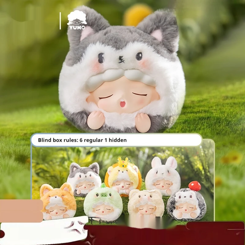 

Очаровательная глухая коробка серии YUMO Cloud Dream Forest, модное украшение для рабочего стола, милый подарок, коллекционный предмет на складе