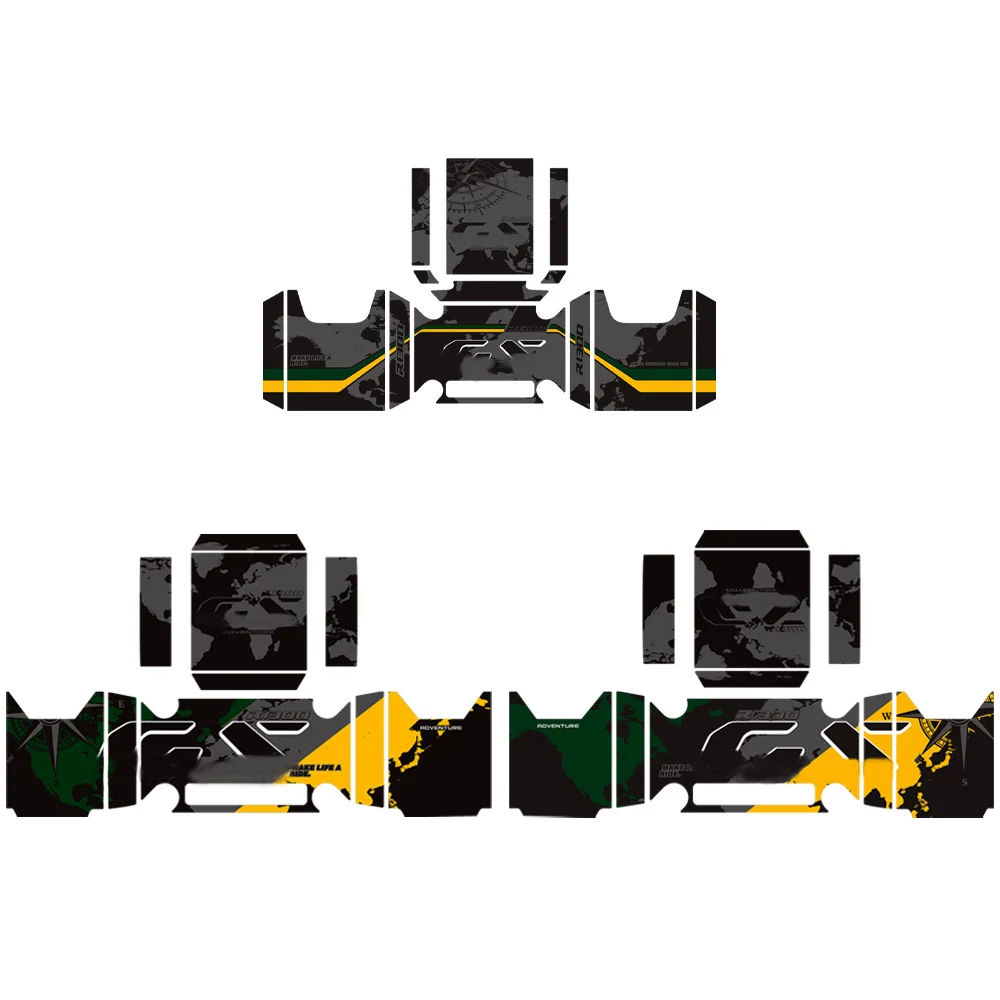 Motorcycle Trunk Luggage Panniers Aluminium Side Top Cases Stickers For BMW R1300GS R 1300 GS R1300 ADV GSA Adventure