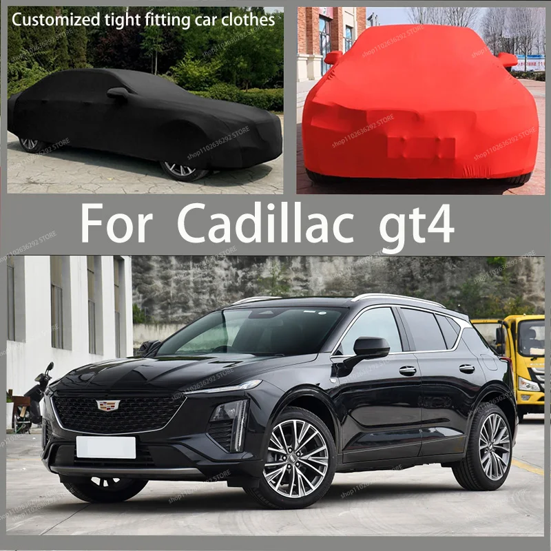 For Cadillac gt4 car clothing can effectively prevent exposure to sunlight and cool down by 30 ° C,  Car protective cover