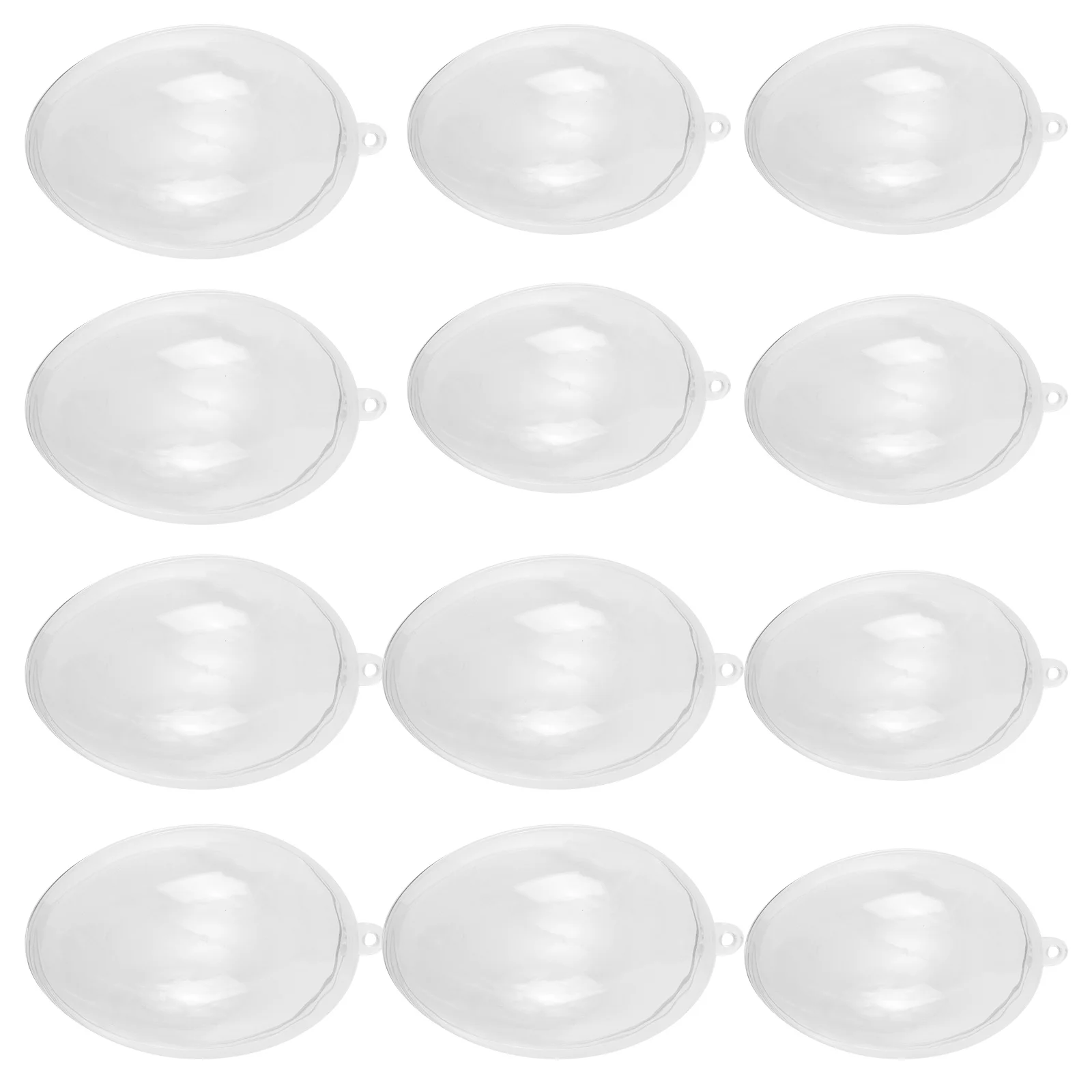 

12Pcs Easter Egg Pendant Exquisite Plastic Hanging Decor for Festival Party Home Office Hotel Shopping Mall Scene Decoration