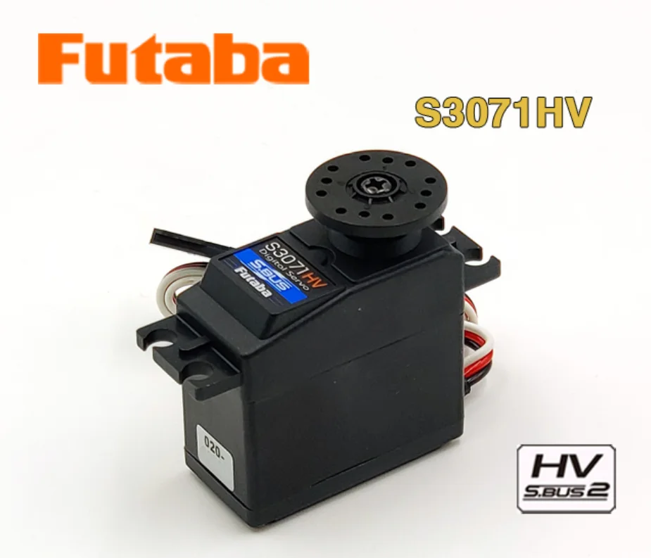 FUTABA S3071HV แรงดันไฟฟ้าสูง Digital Servo Fixed Wing Servo เกียร์โลหะเกียร์