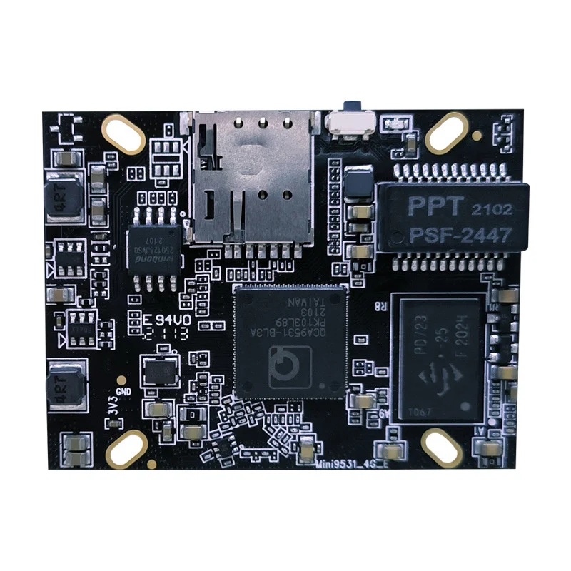 Quectel EC25-J 4G LTE Cat4 roteamento sem fio placa módulo de monitoramento de segurança com 4G WIFI Dual Net Port WIFI Watchdog