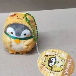 Cartoon Penguin Doll Keychain Cute Lucky Cat Keychain Creative Plush Penguin Keyrings For Bag Pendant Stuffed Doll For Gifts