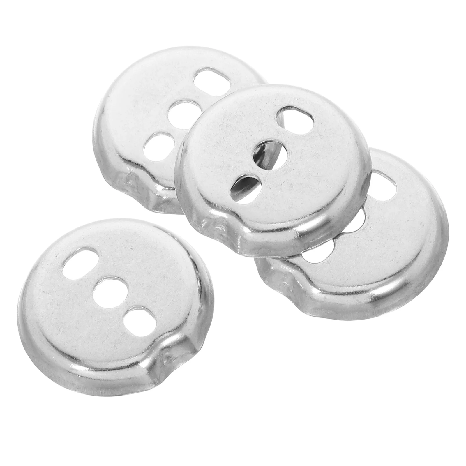 

4Pcs Bath Towel Rack Parts - Smooth Finish Towel Bar Replacement Accessories with Enhanced Stability for Bathroom Organization