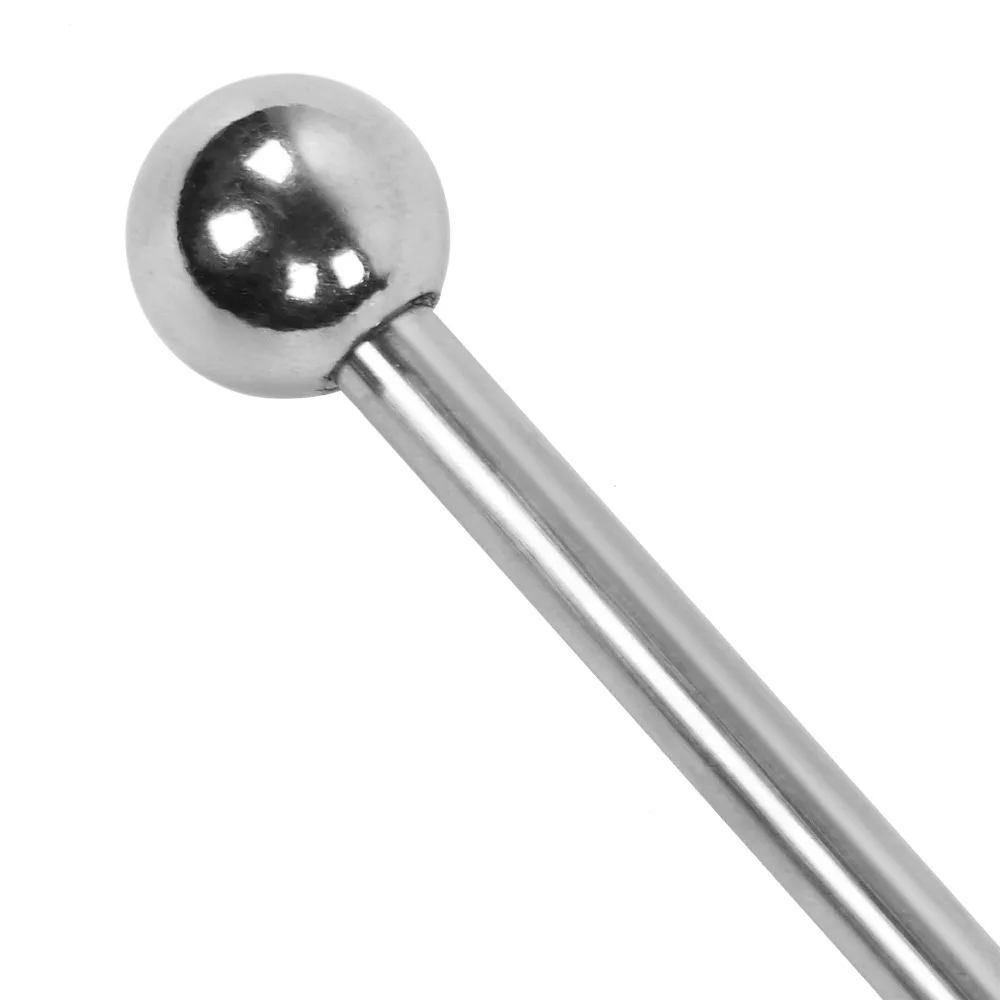 2pcs Stainless Steel Material Telescopic Rod Tool High-Density Sponge Grip Non-Slip Handle Hollowing Drum Hammer Foldable Desig