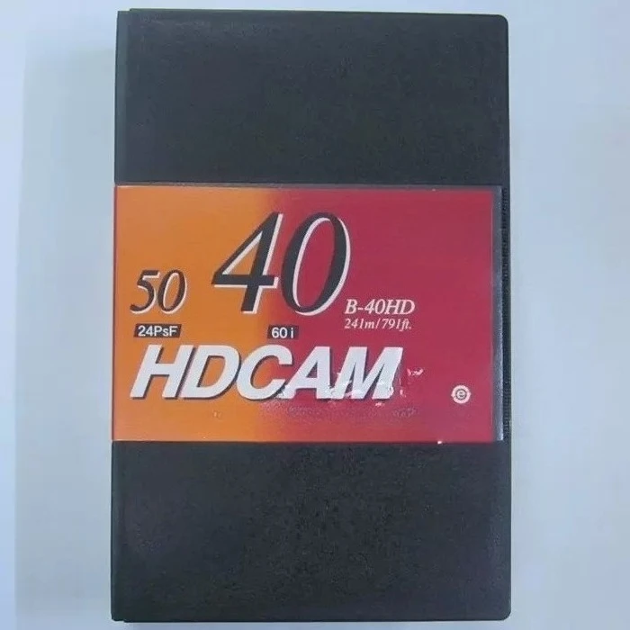 Para videocámaras Maxell HDCam, 40 minutos de alta definición con cinta de video profesional de alta definición B-40HD