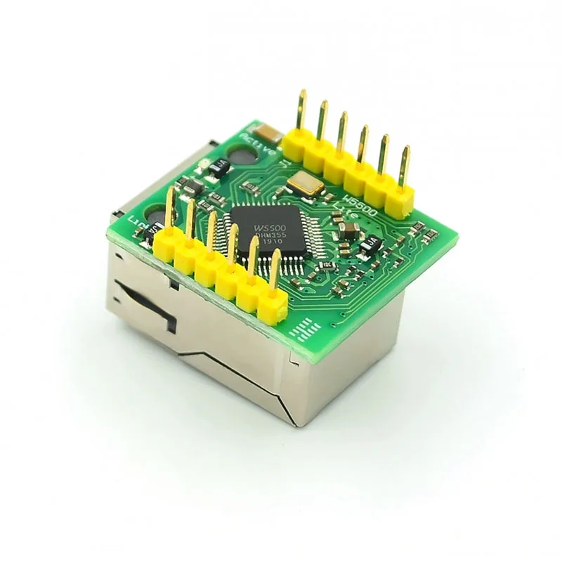 1 قطعة وحدة W5500 TCP/IP وحدة إيثرنت متوافقة مع واجهة الشبكة WIZ820io RC5 IoT لاردوينو