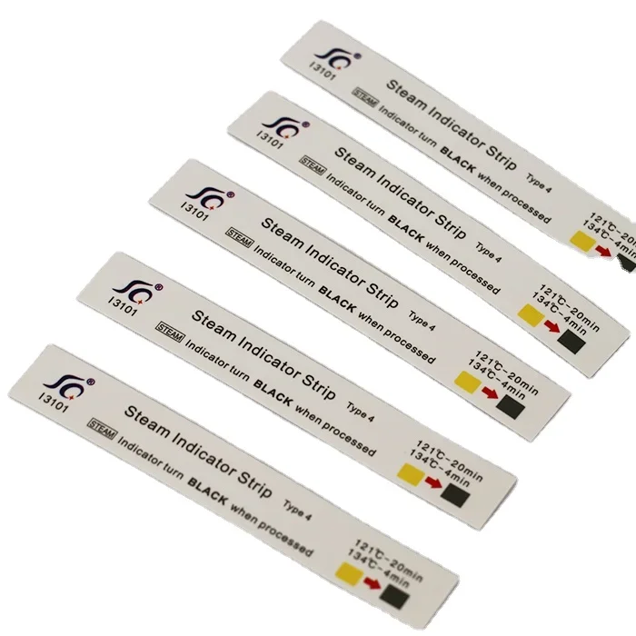 Medical Sterilization Consumable Steam Indicator Strip Card Autoclave Chemical Indicator