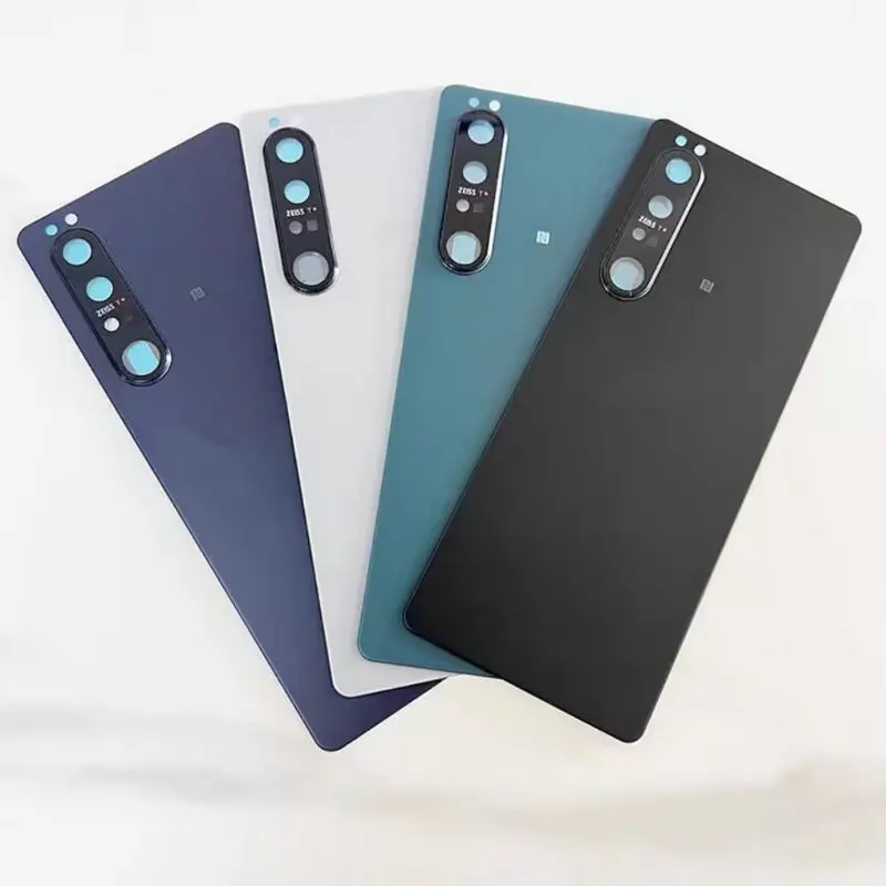 Для Sony Xperia 1 ii X1ii XQ-AT51 XQ-AT52 задняя крышка корпус батарейного отсека задняя дверь крышка с объективом камеры запасные части Для Sony Xperia 1 ii X1ii XQ-AT51 XQ-AT52 задняя крышка корпус батарейного отсека задняя дверь крышка с объективом камеры запасные части