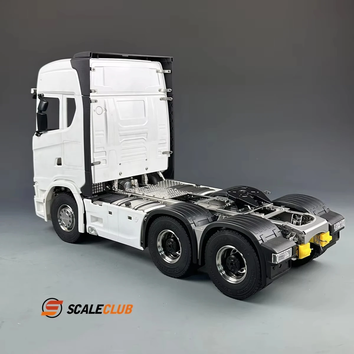 1/14 RC Truck 6x6 Metalen Chassis Zonder Cabine Voor Tamiya 1:14 Tractor Truck Voor Scania 770S RC Model Truck Scaleclub Upgrade DIY