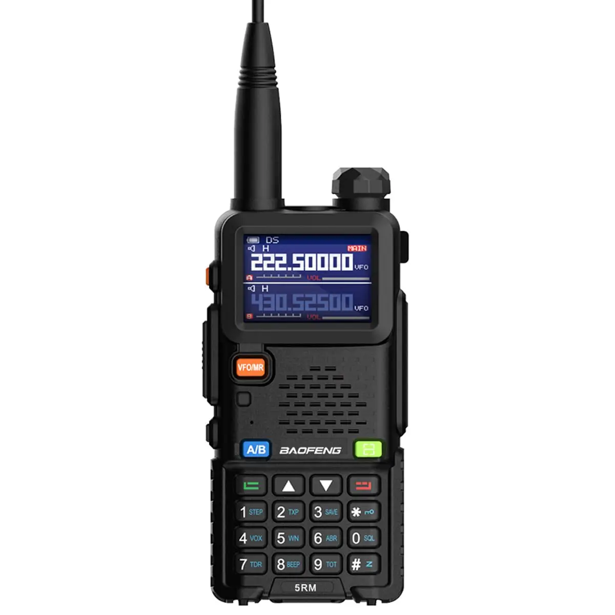 

BAOFENG 5RM Ручное двустороннее радио High Poer Long Range VHF UHF Многодиапазонный USB C Air Band Приемник Беспроводной переговорный телефон