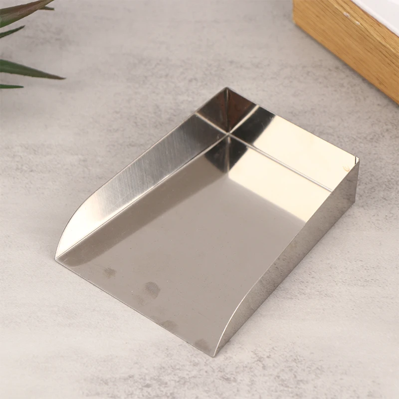 4 Sizes Stainless Steel Jewelry Shovel Jewelry Scoop Silver For Pearls Gemstones Beads Scoop Steel Shovel With Plate Handle
