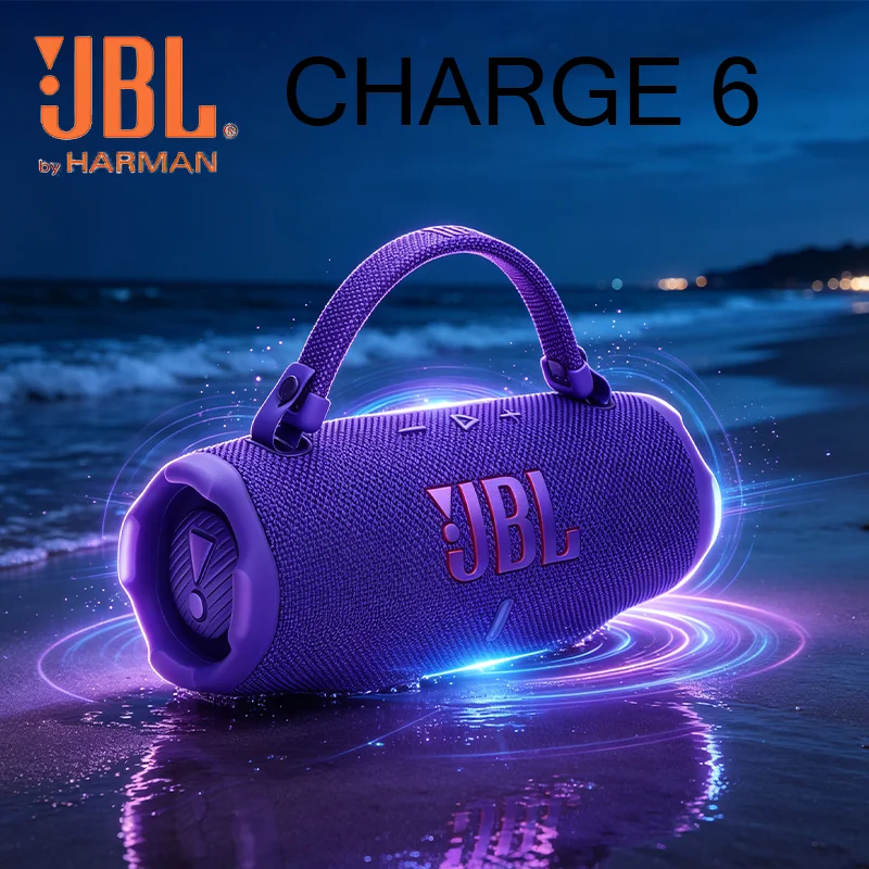 JBL CHARGE6 USB-C Portable Party Speaker For Outdoor Sports Picnic And Home