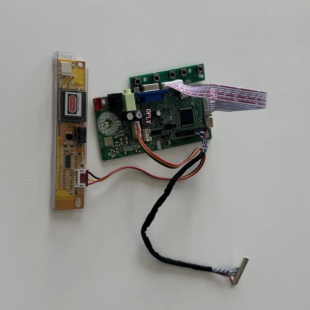 

Плата контроллера 58C, совместимая с HDMI VGA для B141EW04 V4/V5/V7 B141EW04 1280X800, 14,1-дюймовый ЖК-панель, экран «сделай сам»