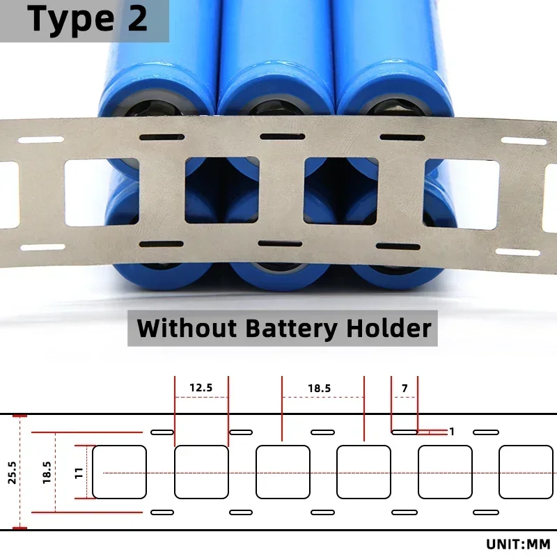 18650 Li-Ion แบตเตอรี่นิกเกิลแผ่น 10 M/ม้วนเหล็กชุบนิกเกิลเข็มขัด Strip Connector จุดเชื่อมเครื่องแบตเตอรี่ CONNECTOR