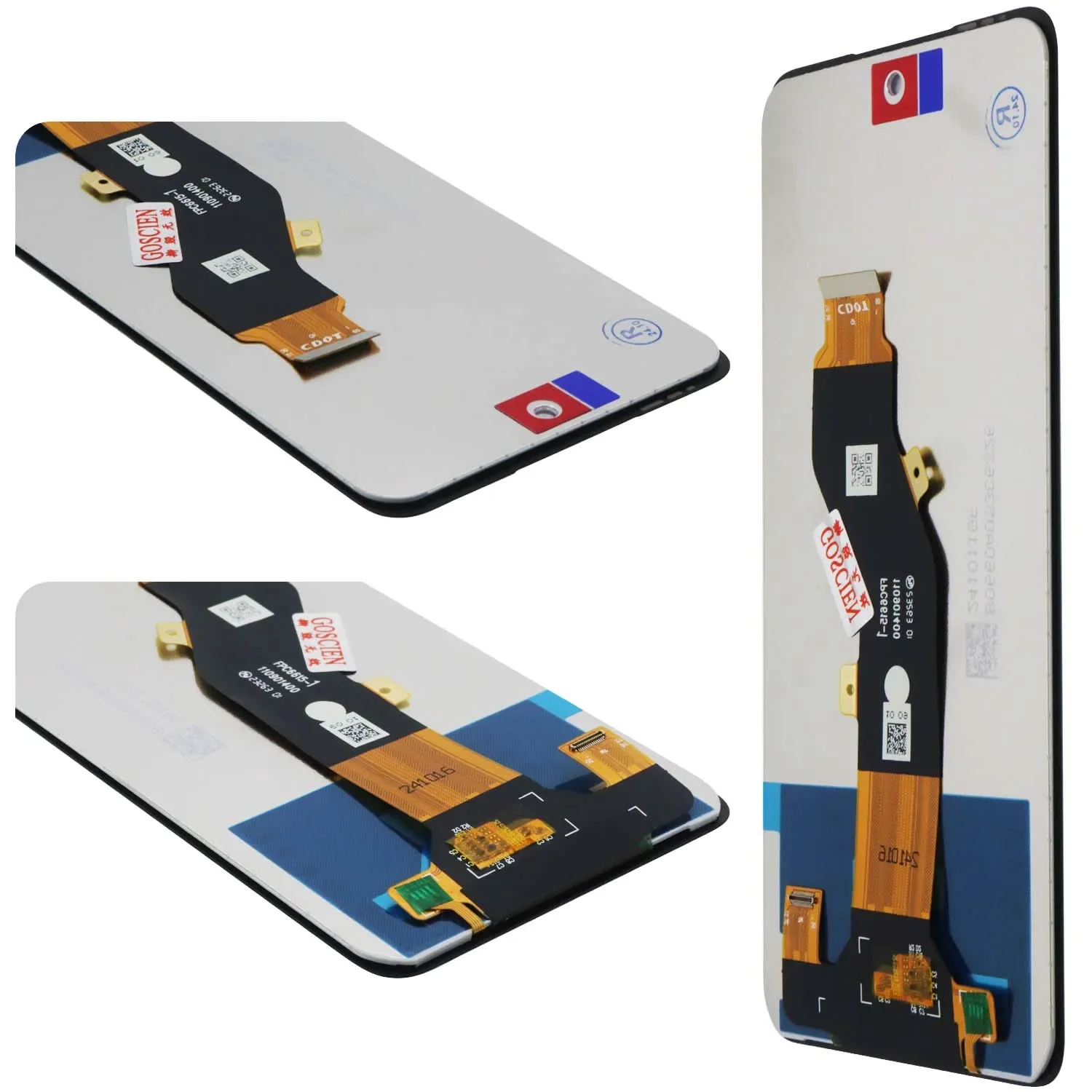 For Infinix Hot 40i X6528 X6528B LCD Display Touch Screen