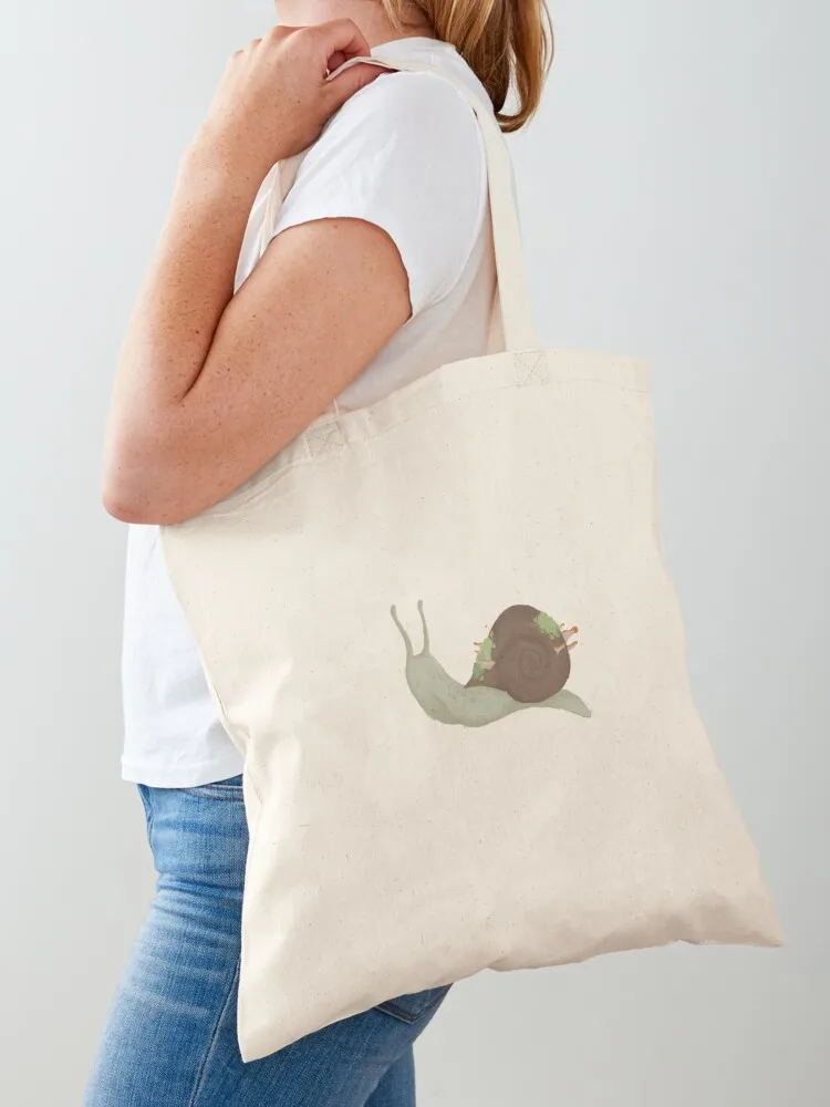 Wandering snail Tote Bag tote bag ecological bags personalized tote bag Handbags