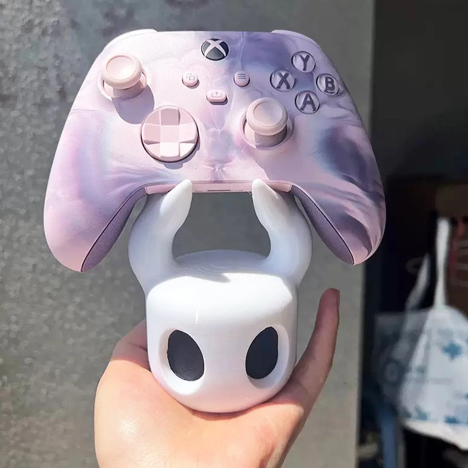 ثلاثية الأبعاد مطبوعة أذرع التحكم في ألعاب الفيديو قوس الجوف فارس سطح المكتب قوس ديكور المنزل الحرف اليدوية عرض نموذج هدية عيد ميلاد اللعب #3