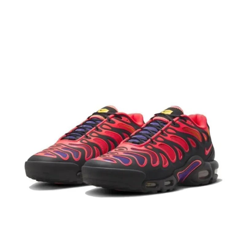 Nike Air Max Plus TN Red Black Air Cushion Fashion Trendy Men Running Shoes Outdoor Walking Sneakers FD4290-003