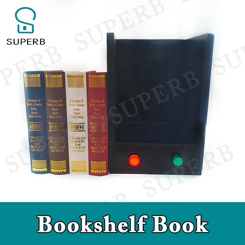 

Escape room bookshelf prop book prop for room escape adventure prop rfid card prop ic card escape room book prop superb new prop