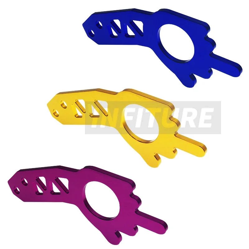 Universal Car Rear Tow Hook Aluminum Alloy Car Auto Rear Bumper Trailer Hook Towing Tools Car Accessories Blue/Red/Black/Gold