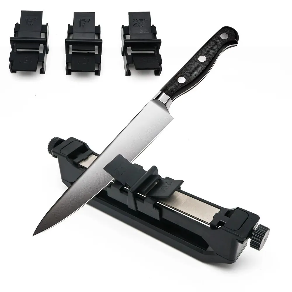 Professional with Angles Guides Knife Sharpener Handheld Fast Sharpening Kitchen Tool Multifunctional Blade Opener Household