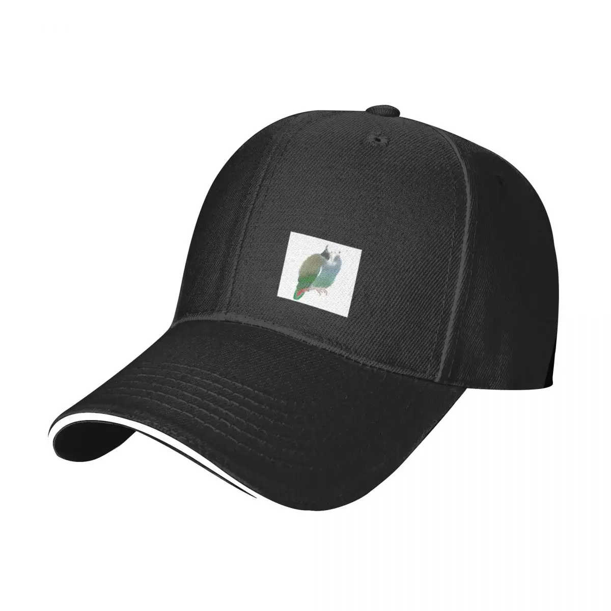 Pionus Parrot Watercolour Baseball Cap Snapback Cap Military Tactical Cap Fashion Beach Women Caps Men's