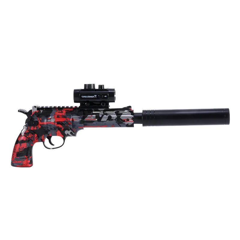 Pistola de brinquedo paintball airsoft para adultos e crianças, gel de água revólver pistola blasters, lançador elétrico de tiro