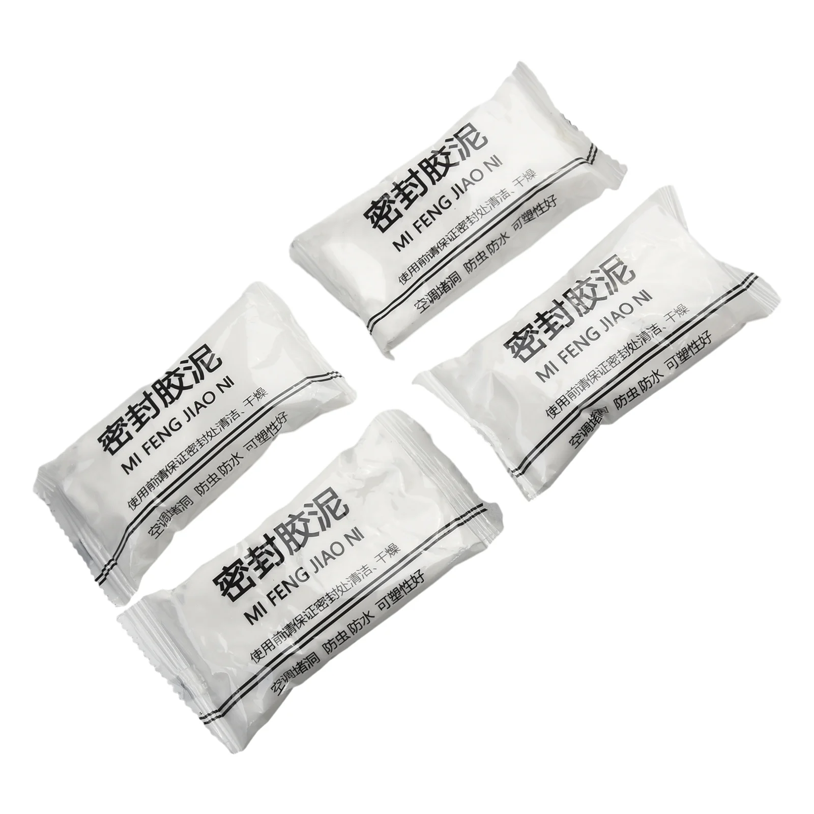 1/4pcs Wall Hole Sealing Cement Clay Sealant Cover Cracks Waterproof Repair Air Conditioning Hole Sewer Sealing Clay