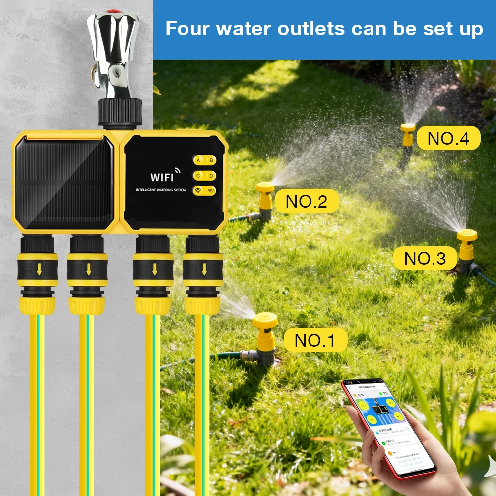 Wi-Fi таймер для полива на сол – обзор и цена Smart Garden Refill