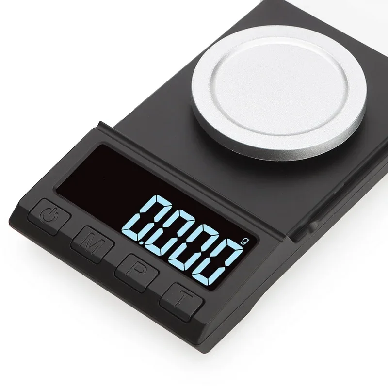 0.001g Precision Electronic Scales 10g Digital Weighing Gem Jewelry Diamond Scale Portable Lab Weight Milligram Scale