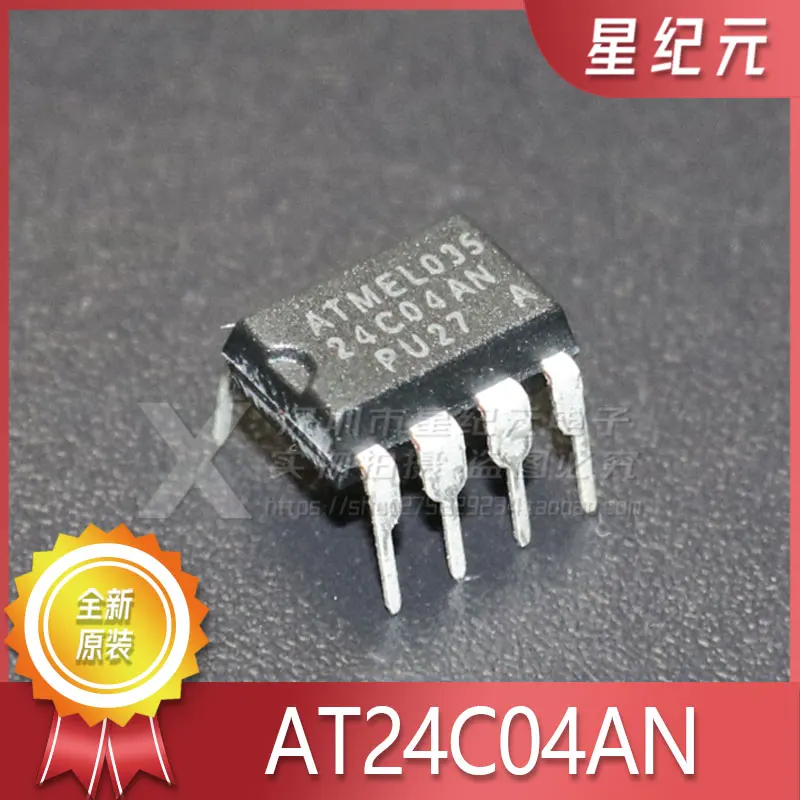 

1 Piece Brand-new Original AT24C04AN Memory 24C04 AT24C04 Serial EEPROM In-line DIP-8 IN STOCK