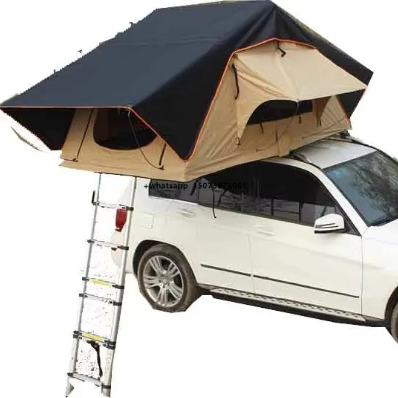 

New Design SUV Soft Top Tent Roof Tent Suitable for Off-road Vehicle Roof with Window