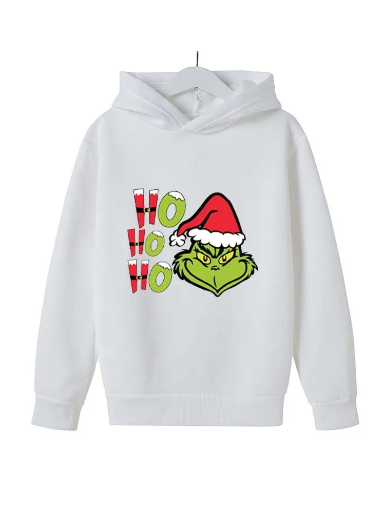 

Christmas Kids Print Hoodie Baby Hoodie Fashion Cartoon Kids Sweatshirt Spring, Autumn And Winter Top