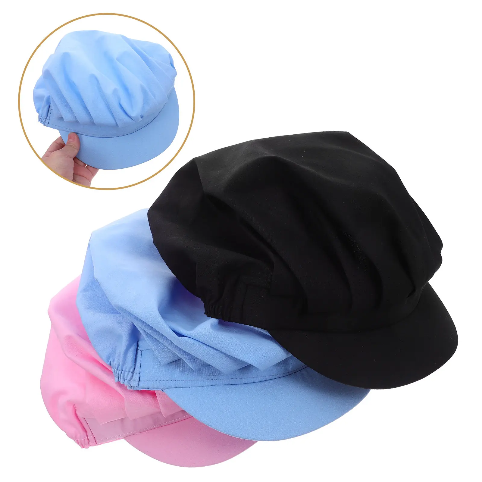 conjunto-de-3-toucas-de-chef-para-cozinha-respiraveis-lavaveis-e-elasticas-toucas-de-cabelo-para-cozinhar-unissex-para-servico-de-alimentos-e-restaurantes