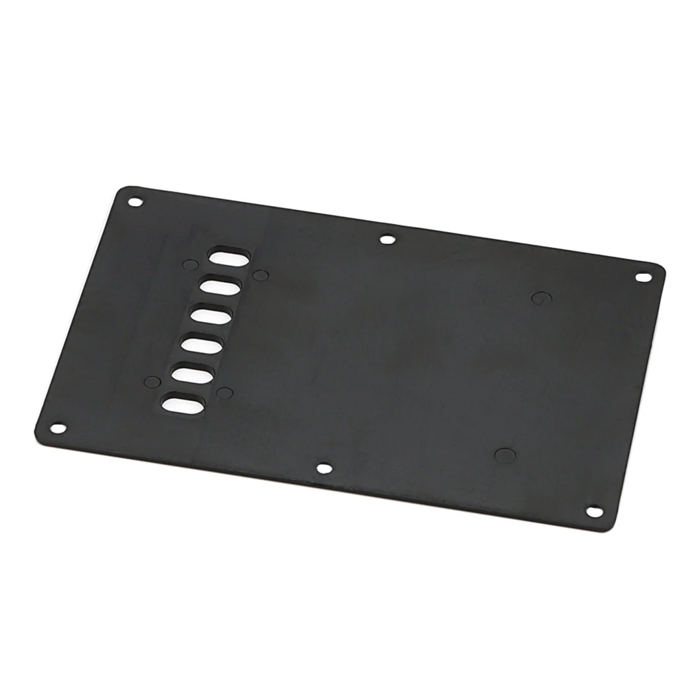 

6 Hole Guitar Backplate Electric Guitar Pickguard Replacement Tremolo Cover Rear Plate Sturdy Plastic Protective Guard for Sound