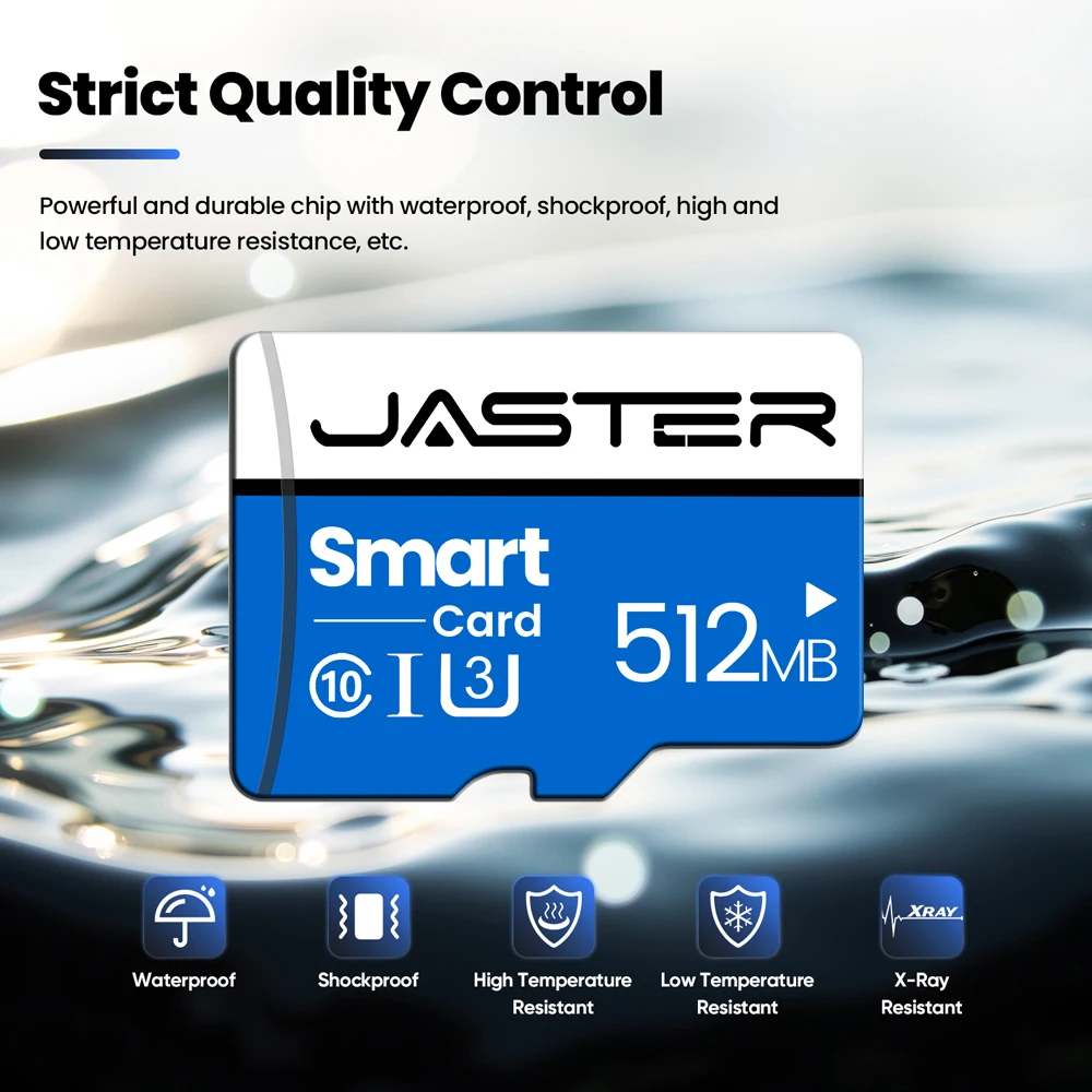Original Memory Card 128MB Smart SD Card 64MB Class 10 SmartSD 256MB 512MB TF Card HC/XC for Smartphone Tablet PC