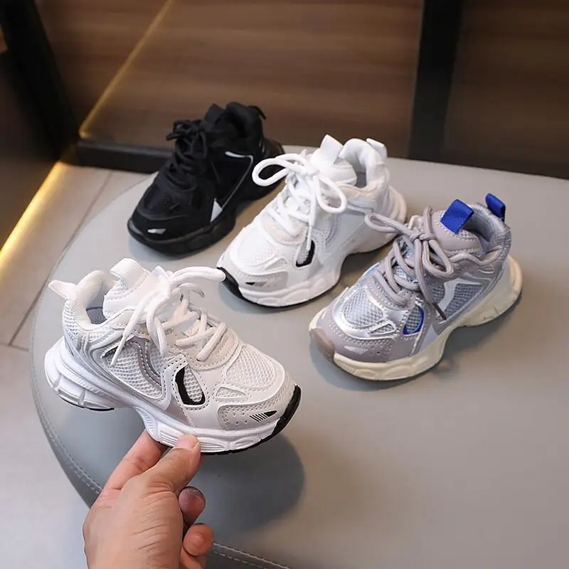 

Популярная модная повседневная спортивная обувь Kawaii для девочек с дышащей сеткой, противоскользящие и износостойкие кроссовки для бега, неуклюжие кроссовки, новинка