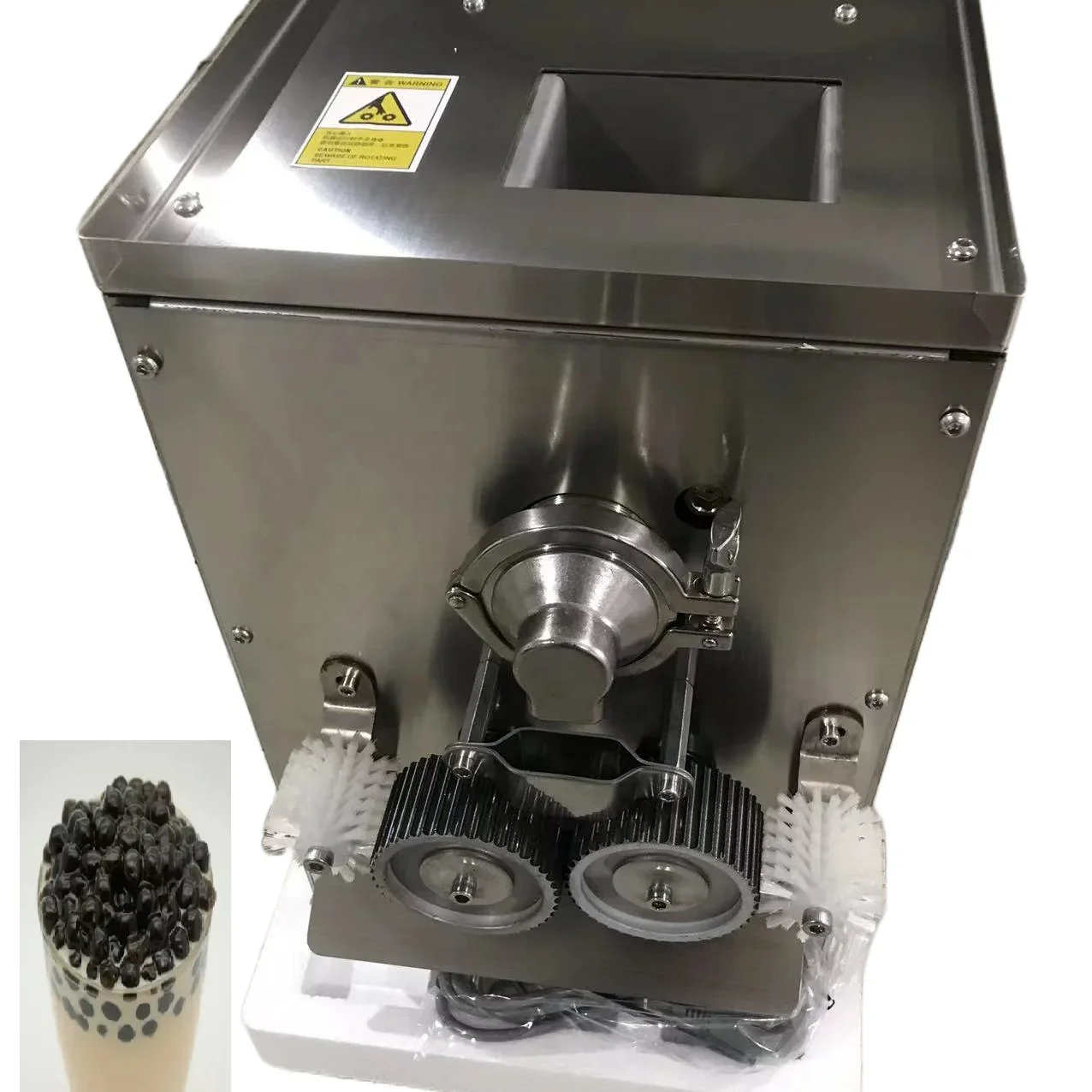 Electric Bubble Tea Tapioca Pearl Taro Balls Making Machine