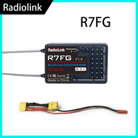 Future Flight Radiolink R7FG 7 Channle 2.4G Gyro Receiver Voltage Transmission Telemetry 600m Long Range RX Crawler Drifting Car