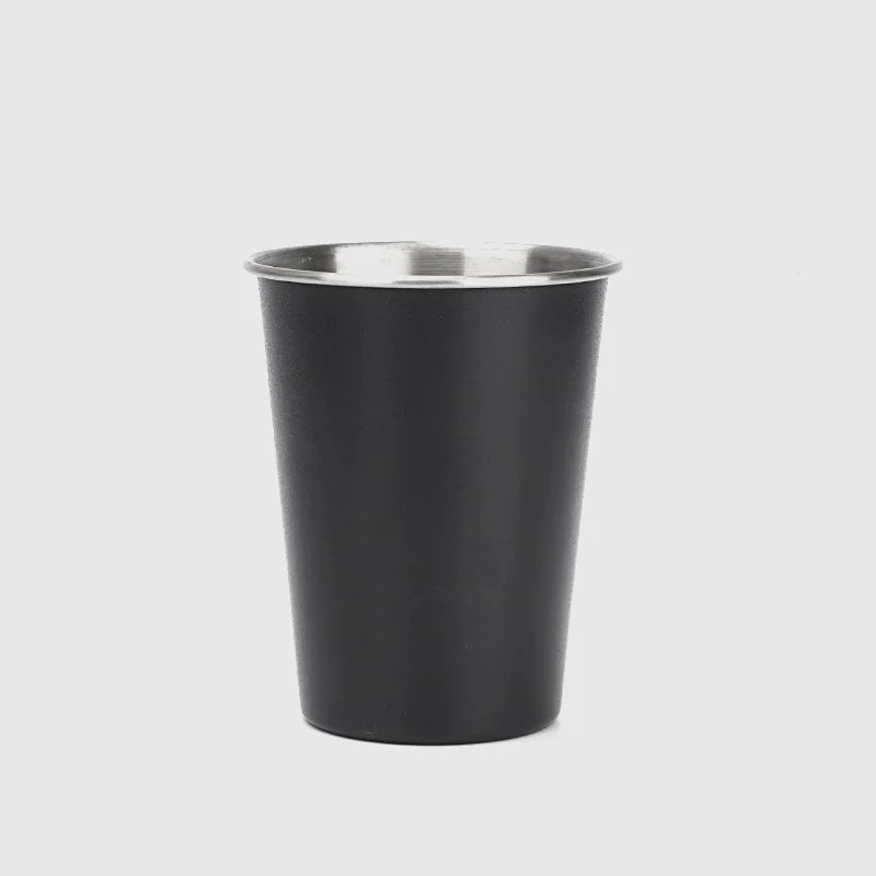 304 Stainless Steel Camping Mug Portable Lightweight Outdoor Cup for Beer Water Beverage Travel Drinkware Compact Hiking Cup