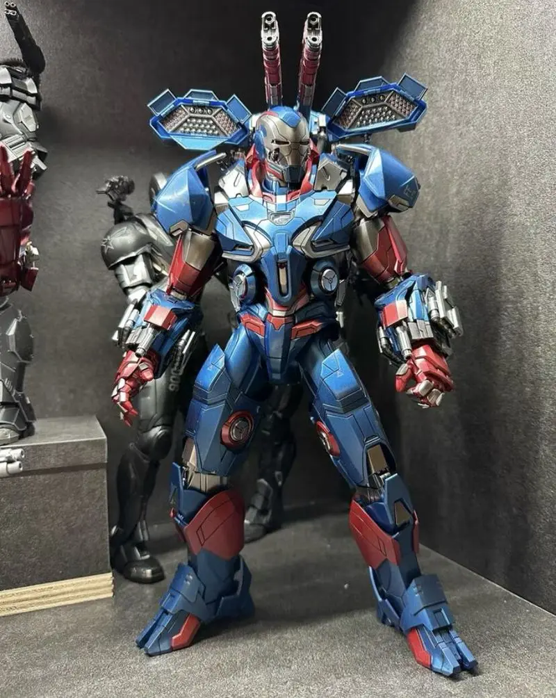 Oryginalne Hottoys Marvel Avengers: Endgame stop Iron Patriot 2.0 1/6 Anime kolekcja figurek Model zabawki dla dzieci prezenty