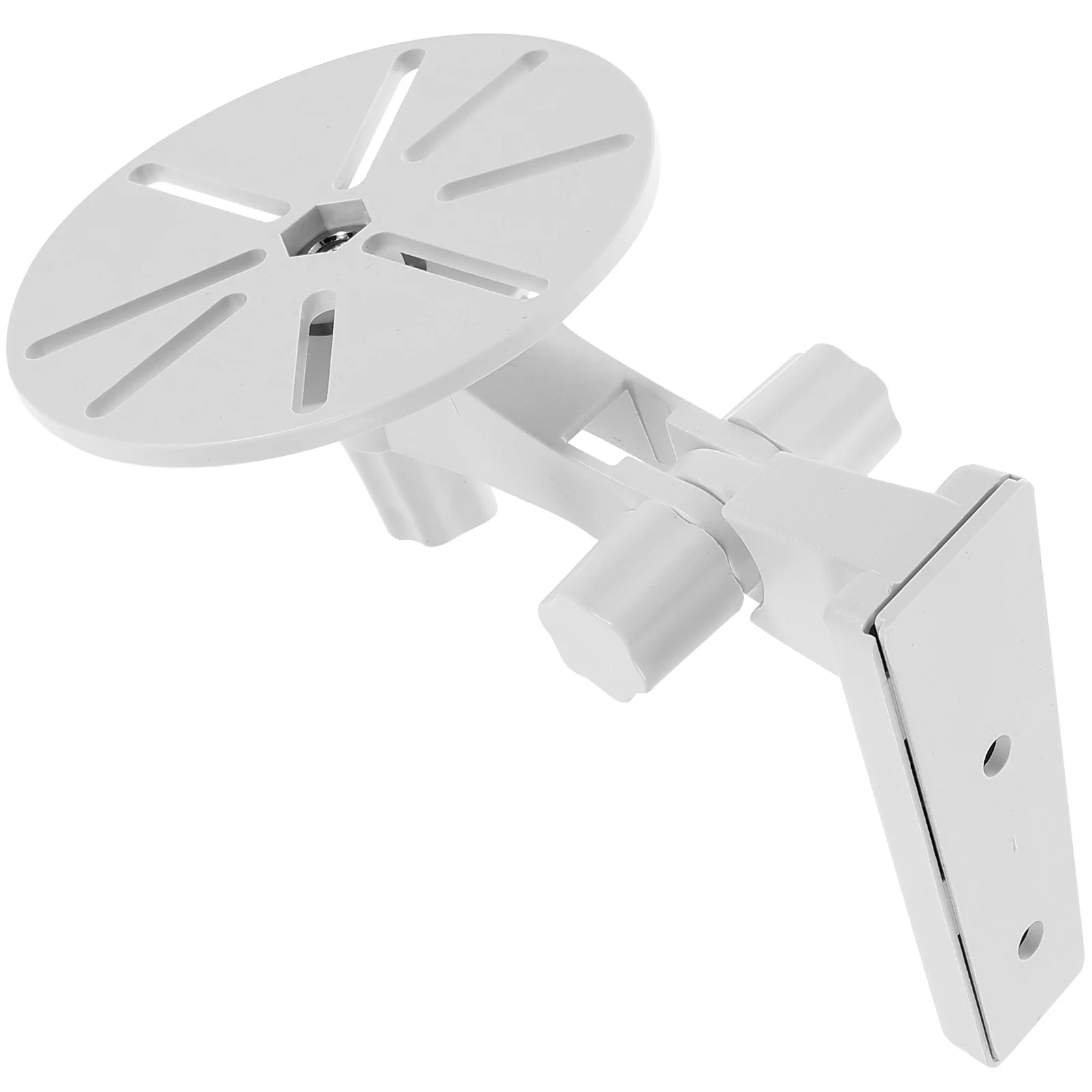 

Bracket Security Support Wall Mounted System Intelligent Holder White ABS Non Drilling 360 Degree Rotation