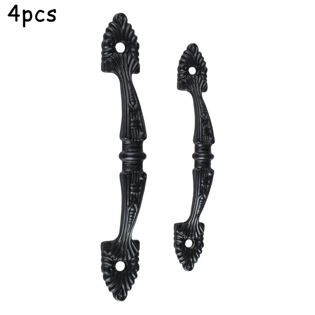 خزانة مقبض سحب الأجهزة العتيقة حمام أسود خزانة باب درج بوابة المطبخ سقيفة 140 مللي متر/150 مللي متر جودة عالية