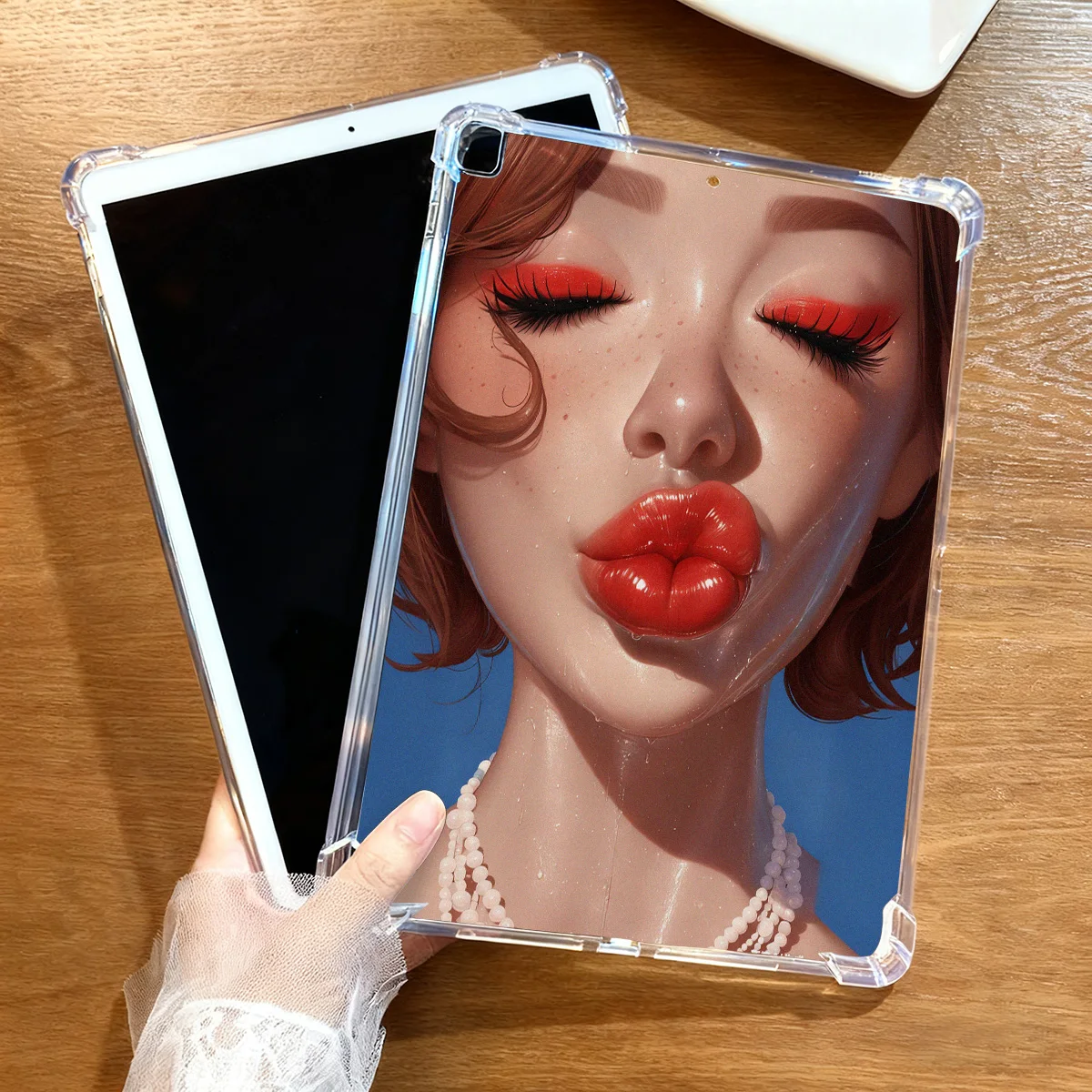 جرافيتي مضحكة لجهاز iPad Pro 11 2024 2022 2021 For Air 6 5 4 3 10th 10.9 7th 10.2-10.5 Mini 6 9.7 بوصة حافظة حماية ناعمة للكمبيوتر اللوحي #2