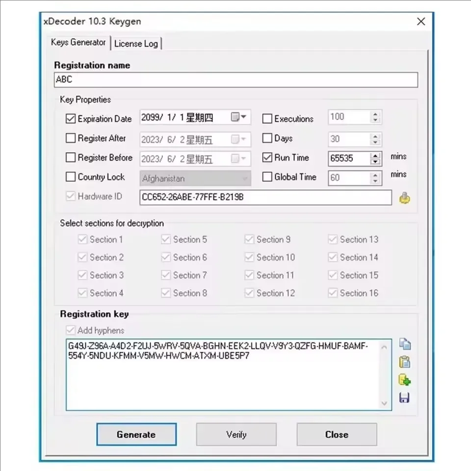 

New XDecoder 10.3 DTC Off/Delete Software Error Removal Tool Compatible with Multiple Laptops - DTC Remover Laptop Edition